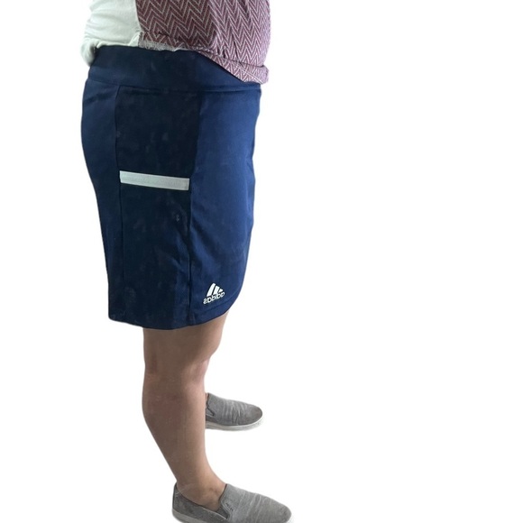 𝅺ADIDAS Clima Cool Navy Blue Active Skort- Size Small/ Medium - Picture 6 of 11